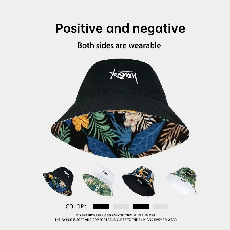 Big Head Size Fisherman Hat Male Reversible Hawaii Korean Spring Hats for Casual Panama Hat Bob Hip Hop Bucket Caps