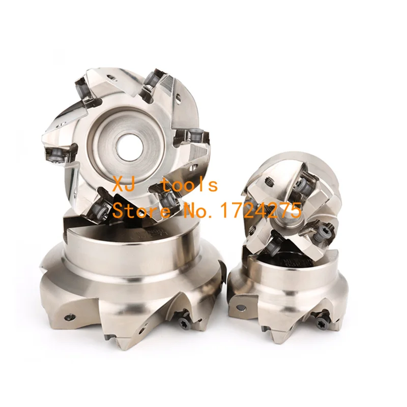 Imagem -03 - Hexagonal Pesado Corte Fresa Cabeça Mfwn90 Grau Mfwn900 Dupla Face Wnmu0806 Inserir Disco