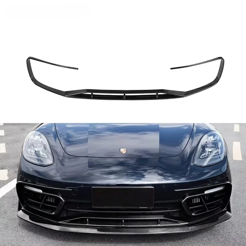 FOR Exclusive 2025  Prepreg Carbon Fiber Bodykit Front Bumper Trim for Porsche Panamera 971.2 GTS 2021 - 2023