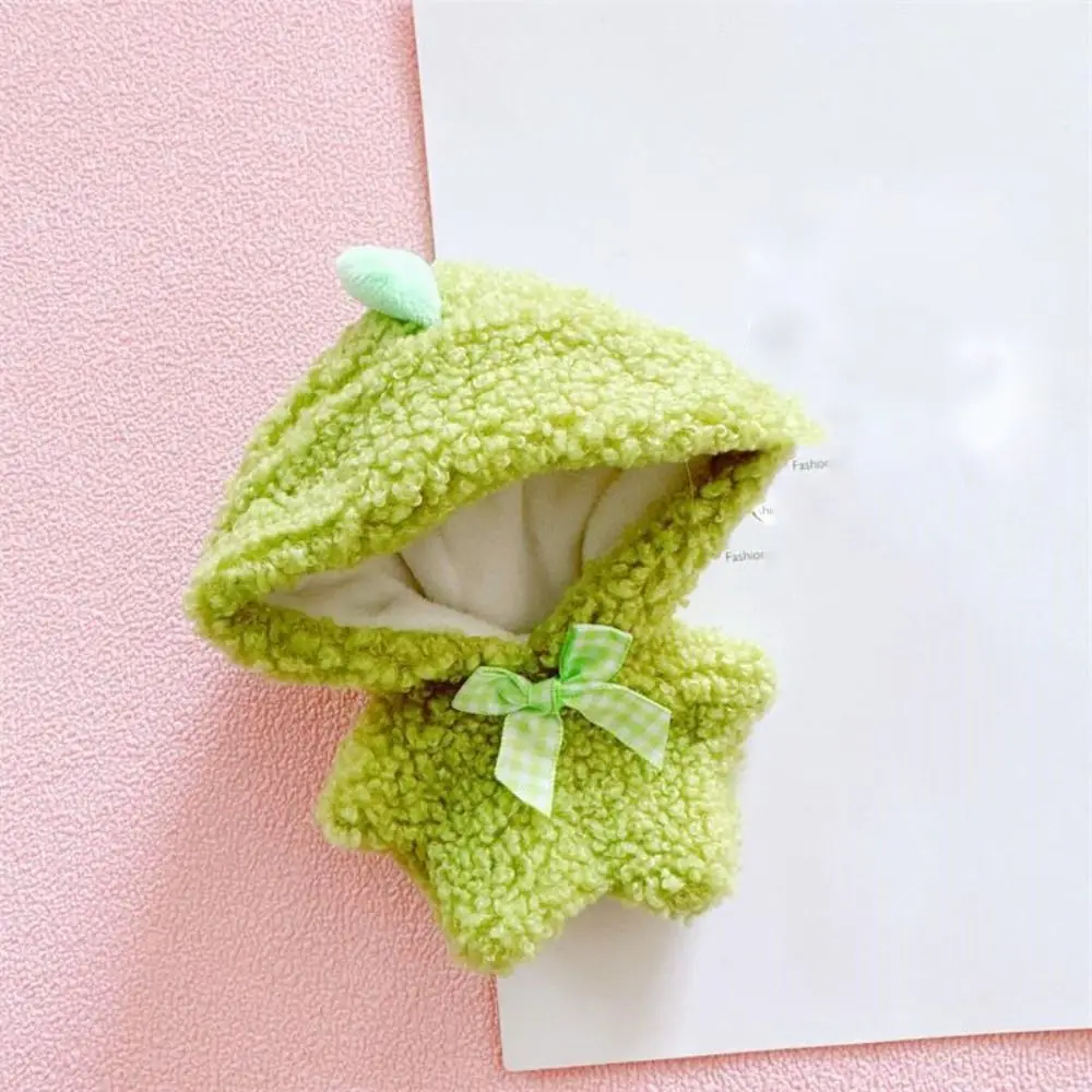 New 10Styles Doll Clothes Dress Cute with Bow Headwear Mini Clothes Overall Suit 10cm Cotton Doll