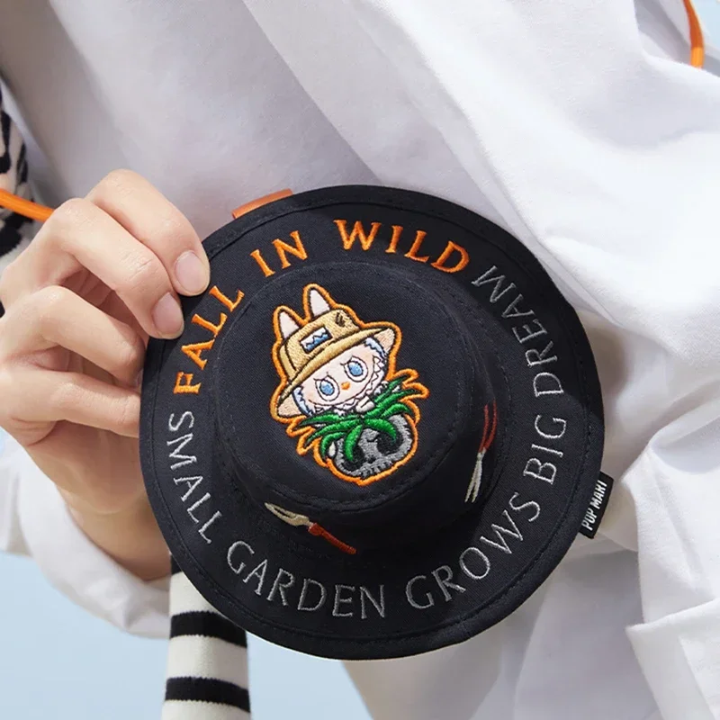 

POPMART THE MONSTERS FALLIN WILD Series слепая коробка рыбацкая шляпа маленькая сумка