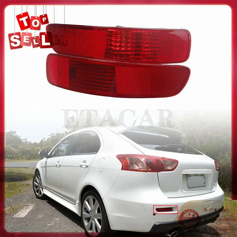 

Car Rear Bumper Reflector Rear bumper light Fog Light Lamp For Mitsubishi Outlander 2001 2002 2003-2006 Without Bulb