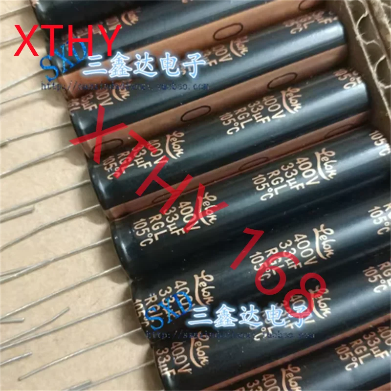 400V33UF 33UF400V brand new original LiLong switching power supply high-frequency electrolytic capacitor 10 * 45 slender