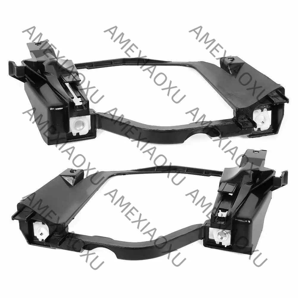Black Headlight Mounting Brackets Support 63126936090 63126936089 Fit For BMW 5 Series E60 E61 525I 528Xi 530I Auto Accessories view 4