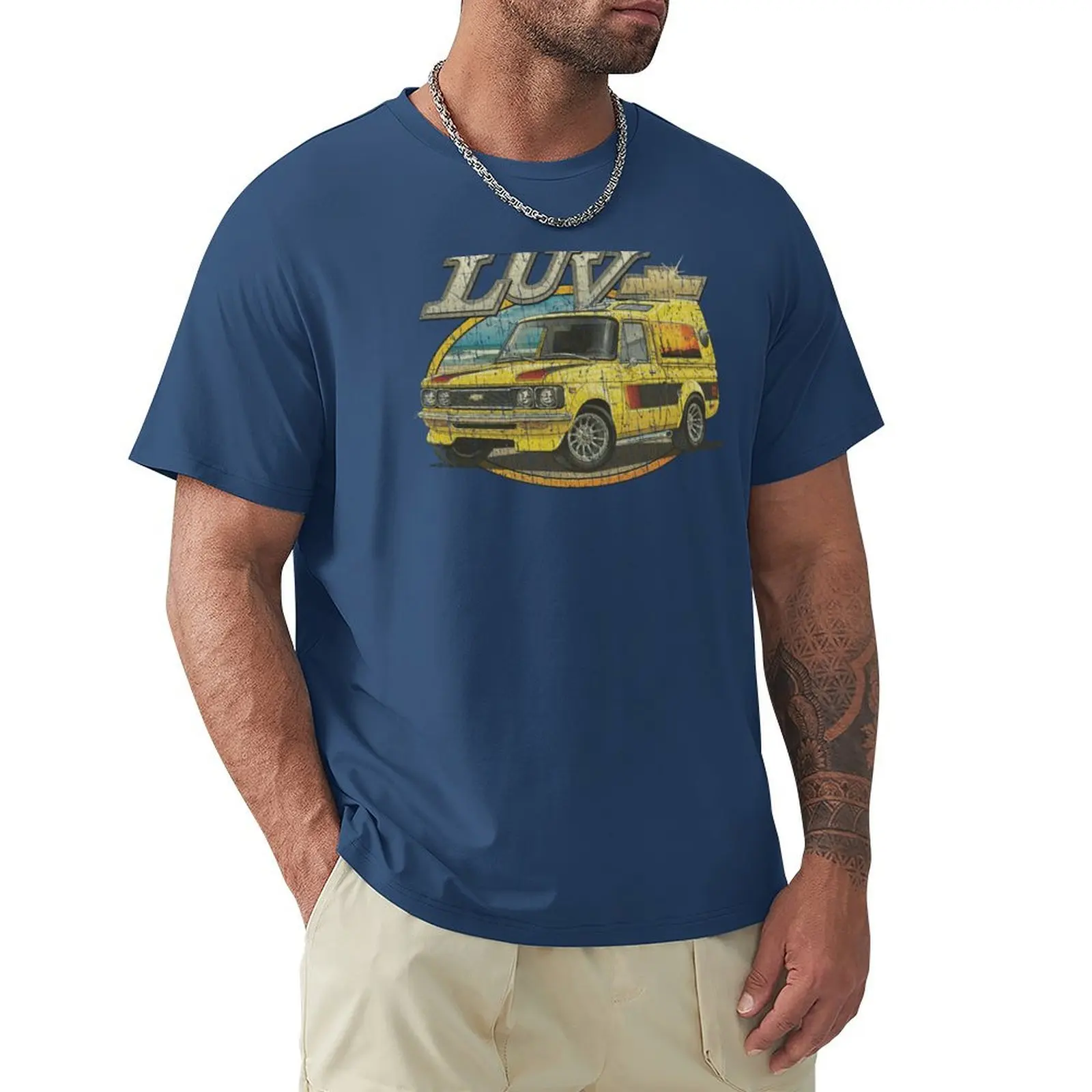 LUV Truck 1972 T-Shirt plus sizes Blouse mens white t shirts