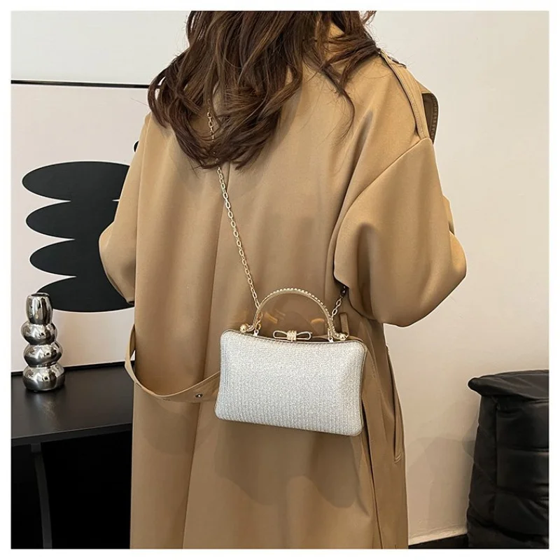 

Women's Tote Bag Made Of Goatskin Leather Featuring High-End Trendy Paris Lightweight Soft Daily Modern Style​