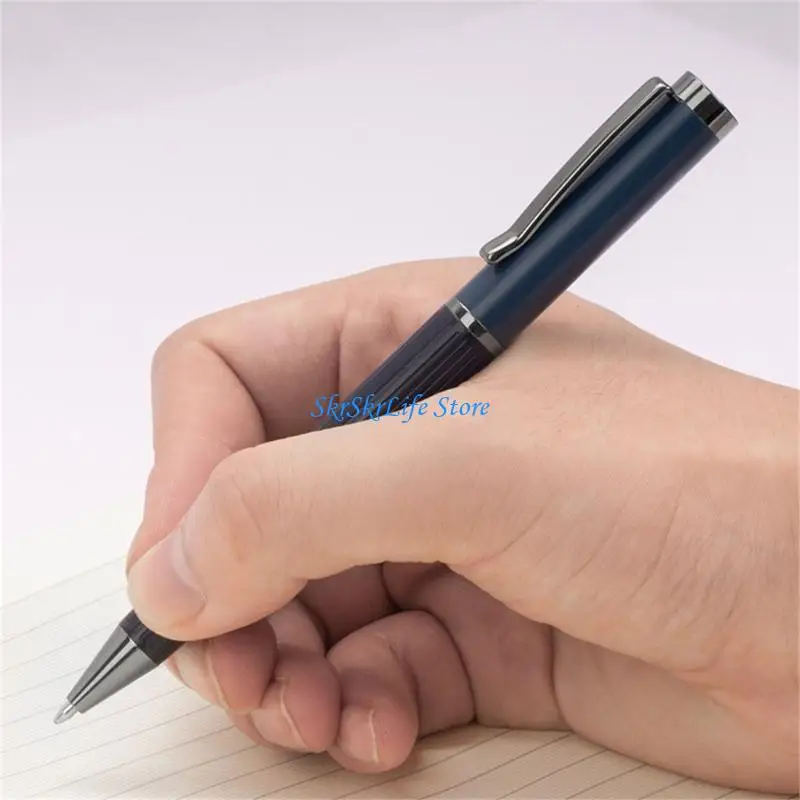 

E65E Офисная ручка для подписи Металлическая шариковая ручка Поворотная ручка для деловой подписи