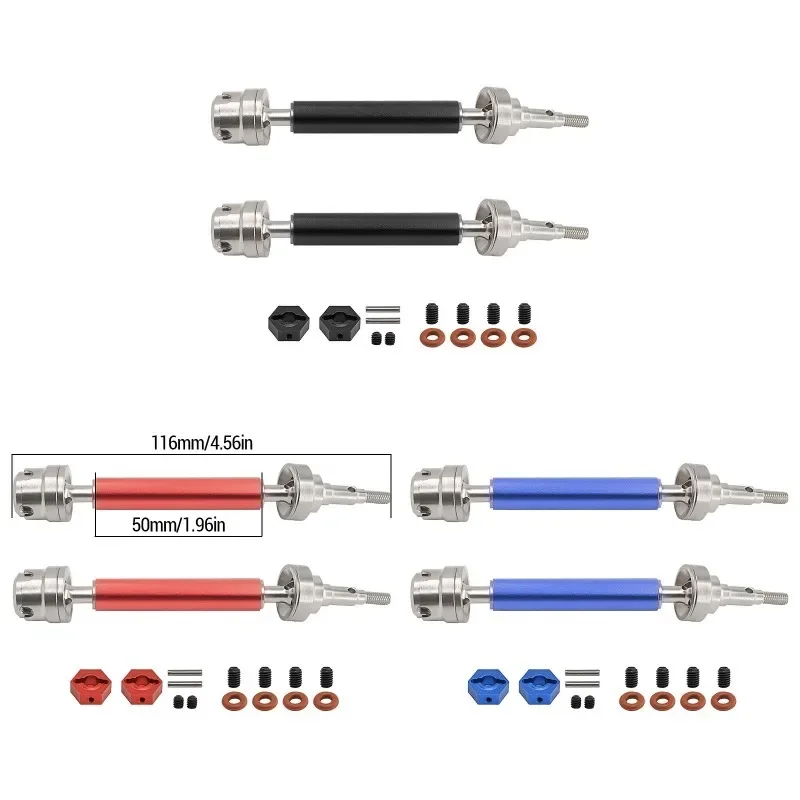 

Drive Shaft CVD High Carbon Steel Front and Rear Electroplating Version for ARRMA 1/10 2WD Goron