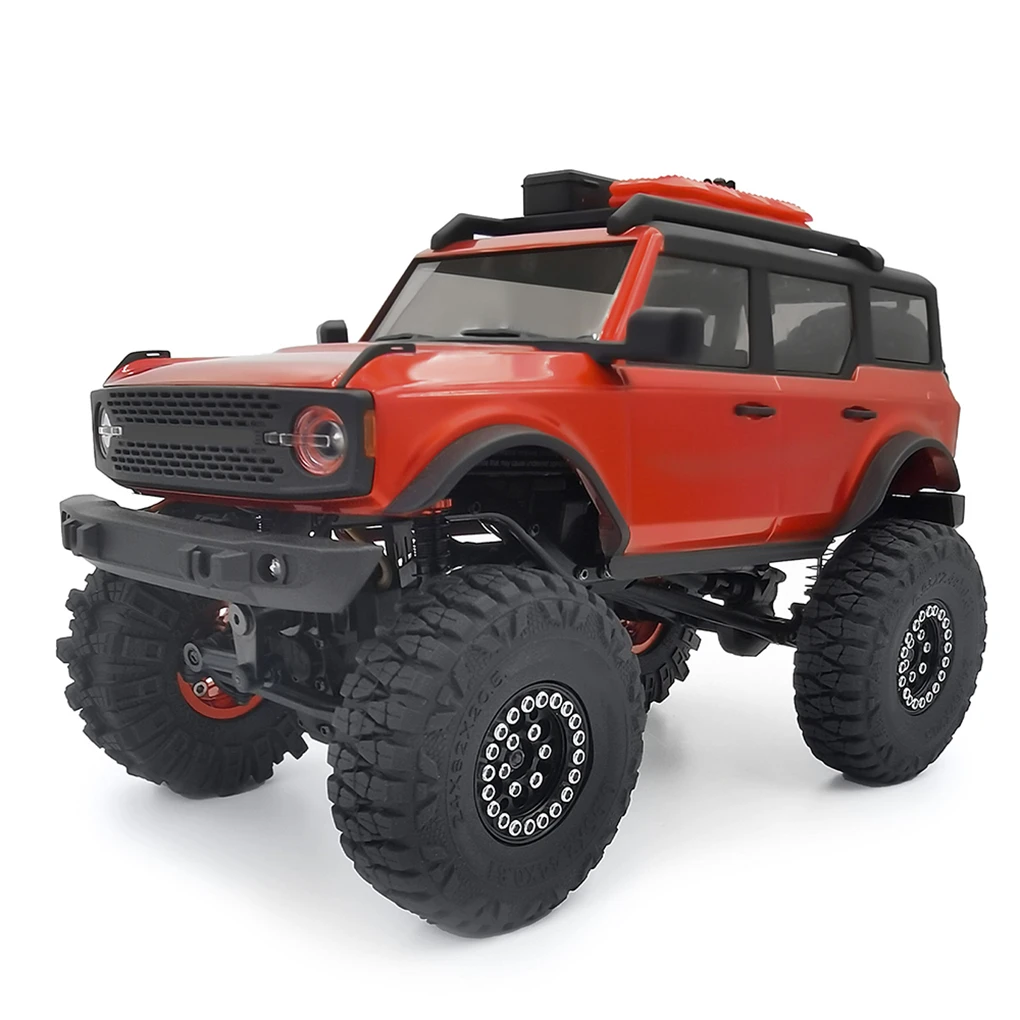 RCGOFOLLOW クローラーホイールタイヤ 1/18 1/24 Trx4m Scx24 Fcx24 Fcx RCカーパーツ RCカーアクセサリー交換部品 ブラック