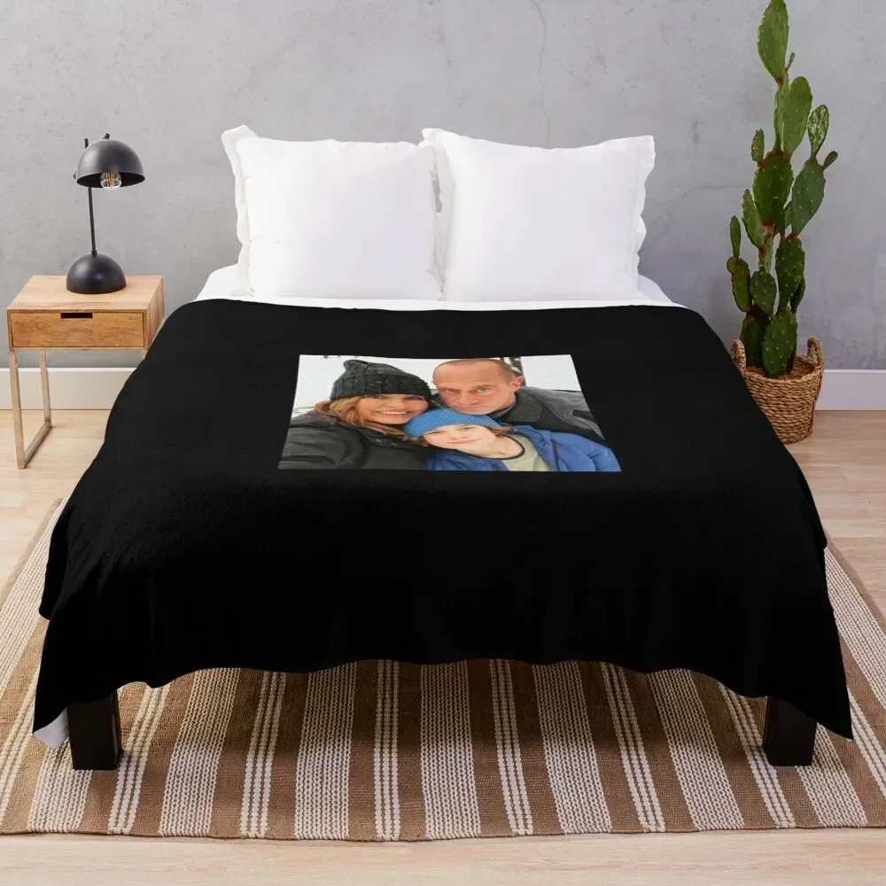 

Olivia, Noah & Elliot Sticker Throw Blanket Warm Throw Blanket Gift for Anniversary