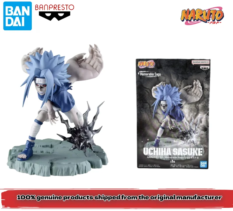 

100% genuine Bandai Glasses Factory Naruto Memorable Saga Chicken Wings Spell Seal Sasuke Figure Model Naruto Itachi