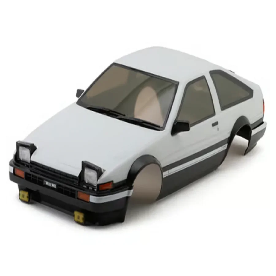 Kyosho Fazer FZD2 Toyota Sprinter Trueno AE86 Pre-Painted Body Set (White)