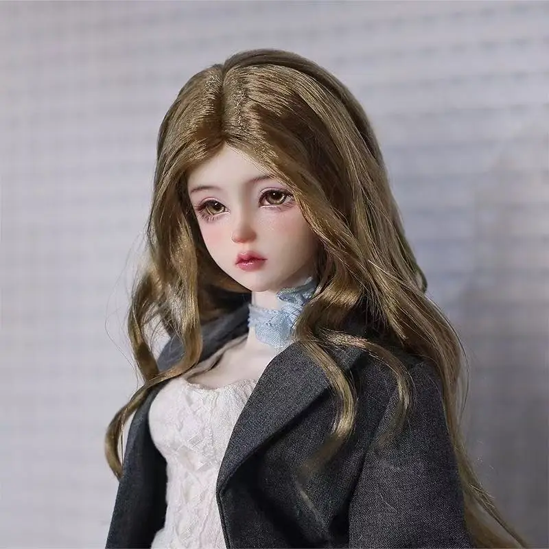 

BJD Dolls Solid Body White Skin Girls Doll/TPE Metal frame has movable limbs/DIY Doll model fanlu Garage kit