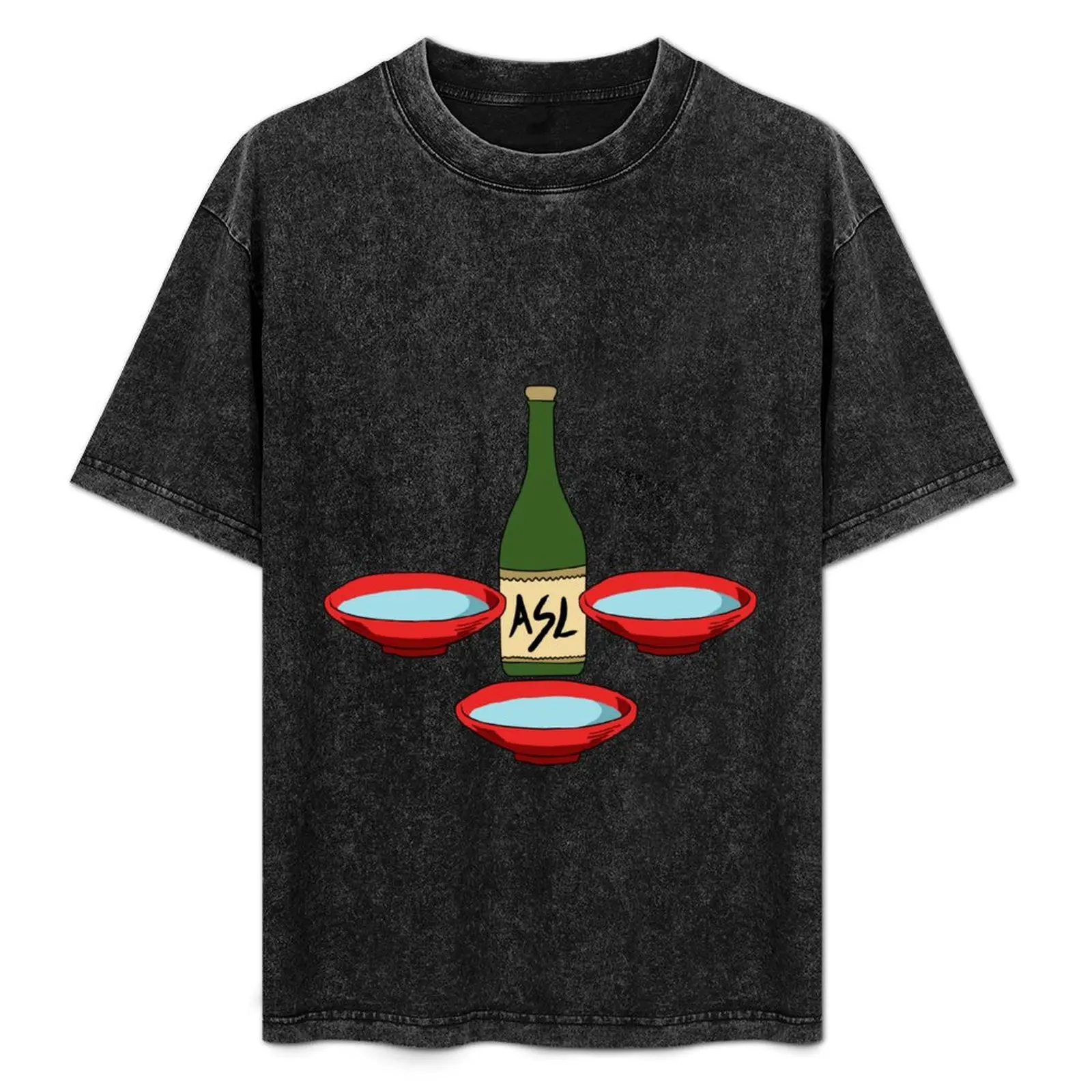 

ASL - Sake T-Shirt Festival Casual Short Sleeve