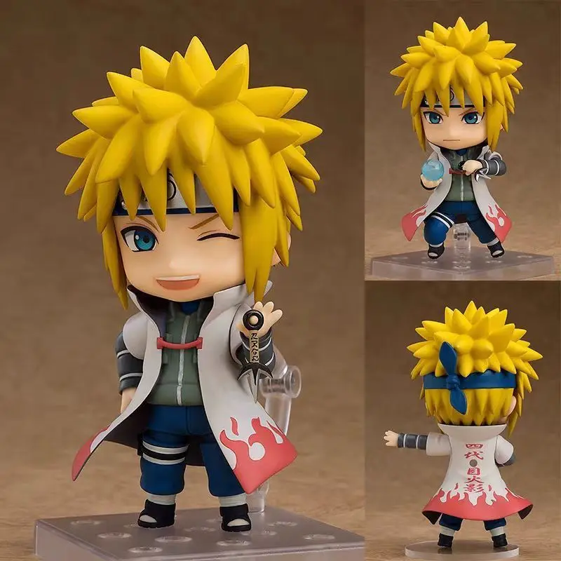 Versión Q Naruto Shippuden 1524 Minato Namikaze cuarto Hokage Leaf Village figura de acción muñeca coleccionable regalo