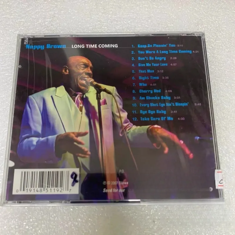 

Nappy Brown Pop Music CD Album Walkman Car Record Gift Box Party Music Collectible Car Stereo Gift For Music Lovers