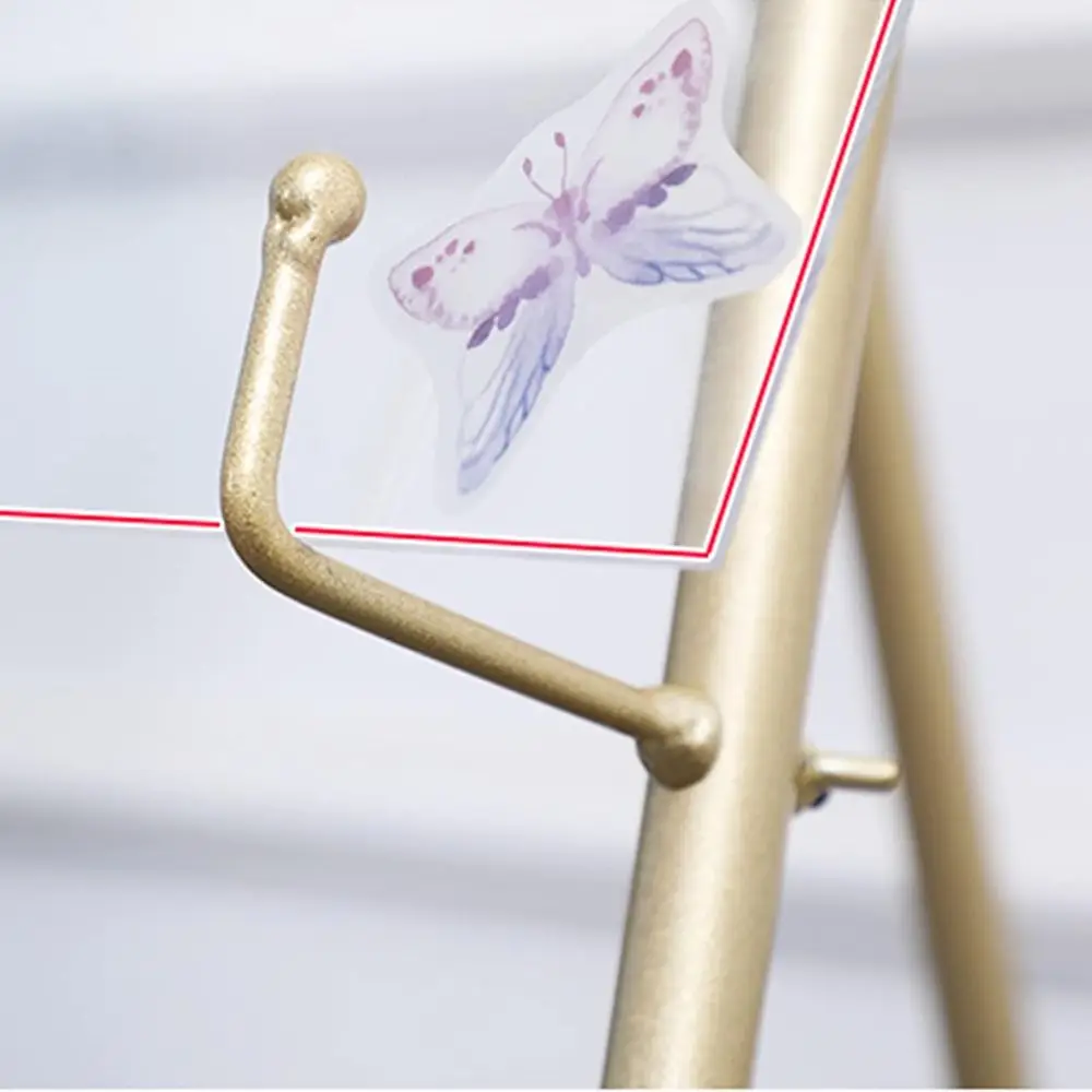 Gold 150cm Lightweight Metal Portable Easel for Sketching, Display, and Wedding Signs