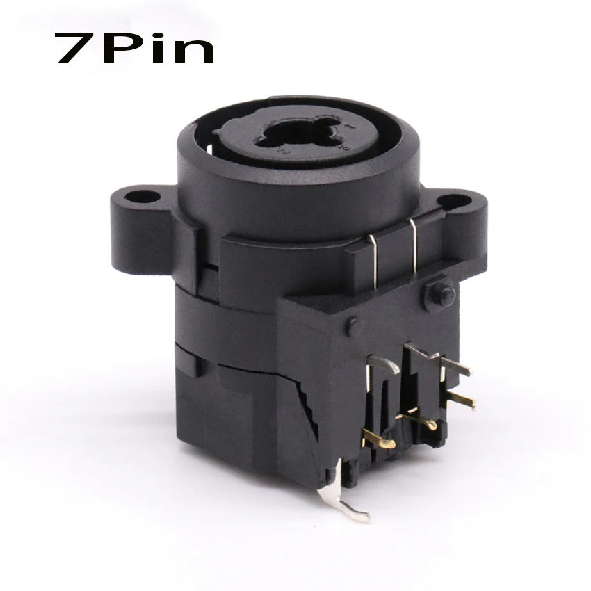 2 Stück/Los 6,35mm xlr Buchse Stecker gerade Buchse Adapter Dual Purpose Audio Jack Lautsprecher Stecker Panel Mount Typ