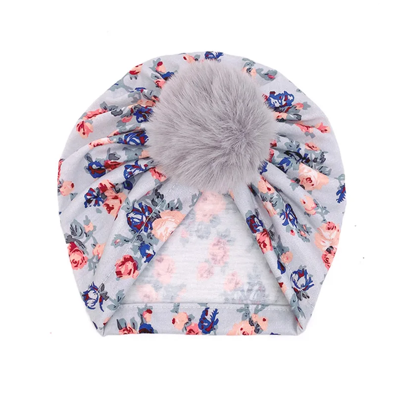 Baby Printed Children's Thin Hats Girls Babies Cute Baby Headscarf Hats Baby Cap Accessories Children Hats Newborns Bonnet