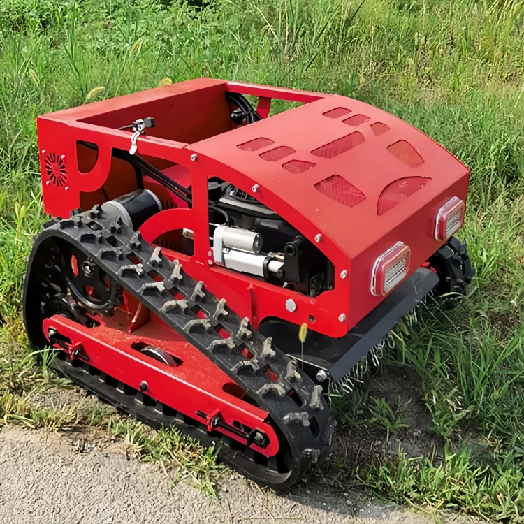 Remote Control Lawn Mower for Sale Remote Control Lawn Mower Slope Efficient CE Certified for Garden Maintenance Factory Price