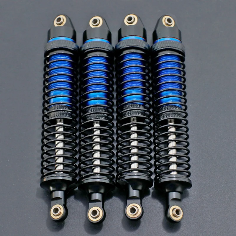 4Pcs 108Mm Metal Shock Absorber For Axial SCX10 Capra Wraith Traxxas TRX4 Redcat Gen8 YK4082 1/10 RC Crawler Car Parts