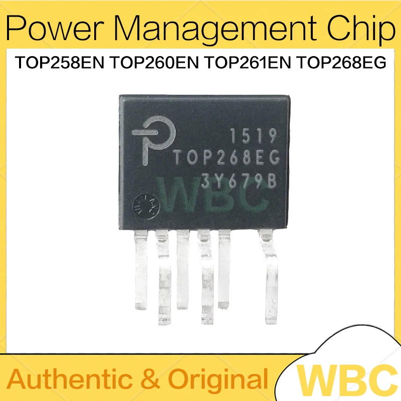 10Pcs/Lot TOP258EN TOP260EN TOP261EN TOP268EG High-efficiency power management chip new original
