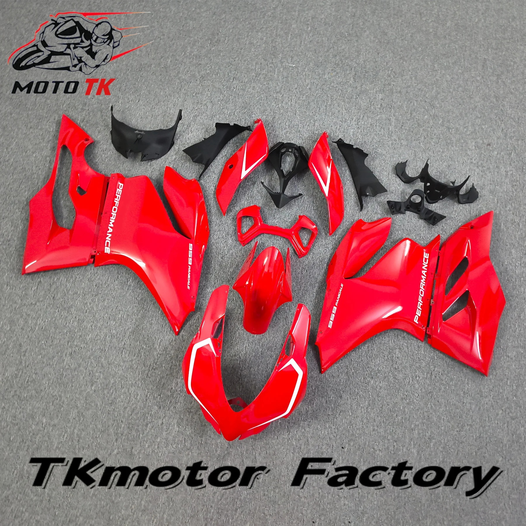 

New ABS Whole Motorcycle Fairings kit Fit For Ducati 899 panigale 2012 2013 2014 2015 Custom Red Shiny