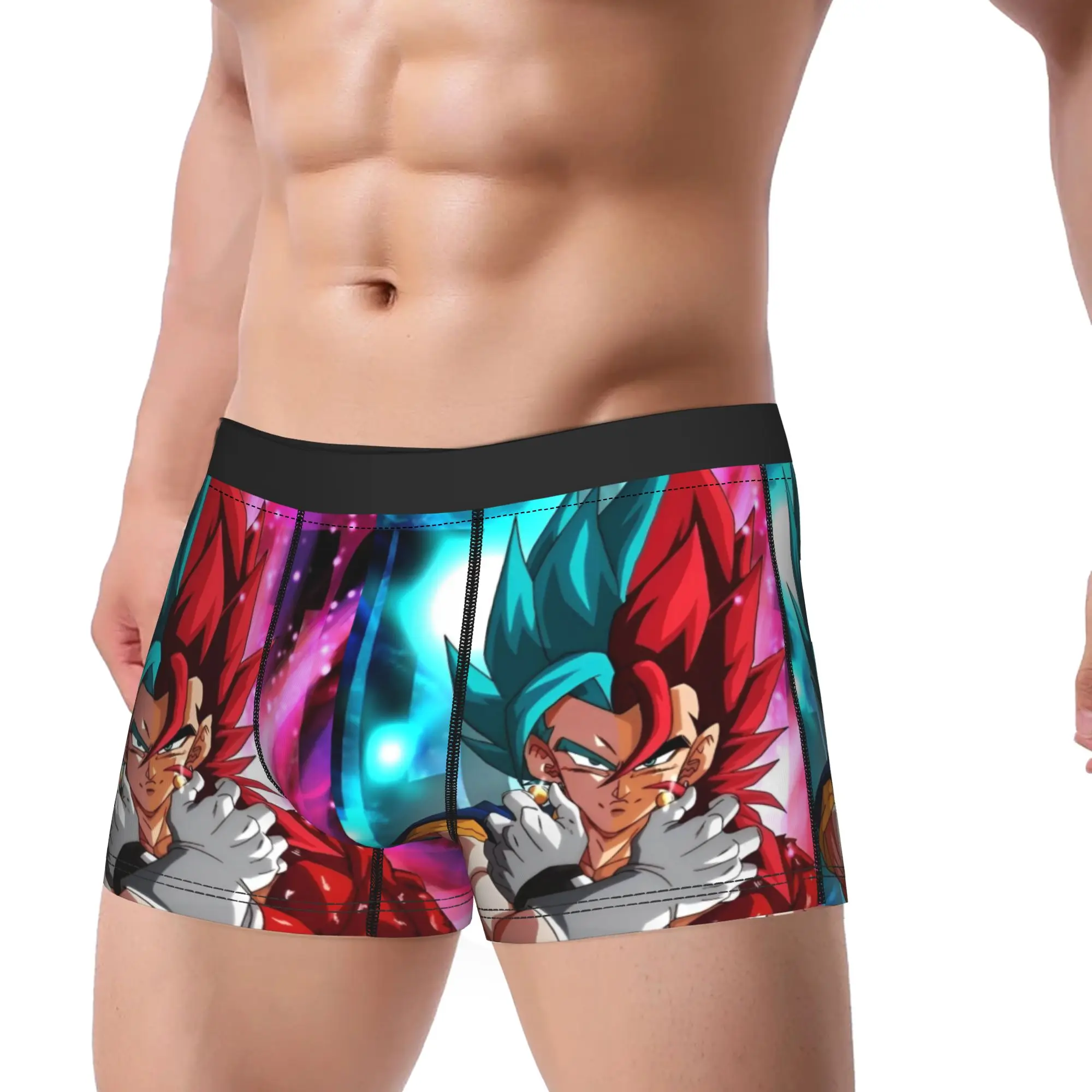 Sexy Boxer Dragon Ball Z Japanese Anime Shorts Panties Briefs Man Underwear  Breathable Underpants for Male Plus Size