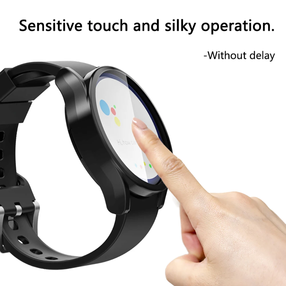 Watch Case for Samsung Galaxy Watch 6 40mm 44mm Screen Protector TPU Bumper Protective Cover for Galaxy 6 40mm 44mm Accessories