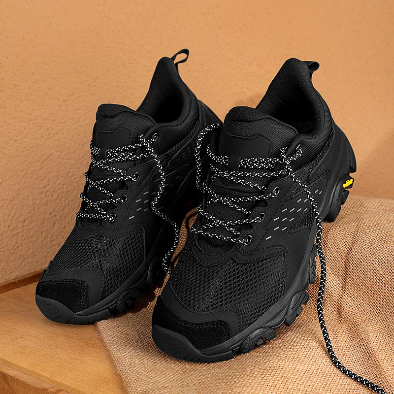 

High Quality Men Hiking Shoes for Women Non-slip Rubber Outsole Cushioning MD Midsole Light Comfy Outdoor Trekking Sports Shoes