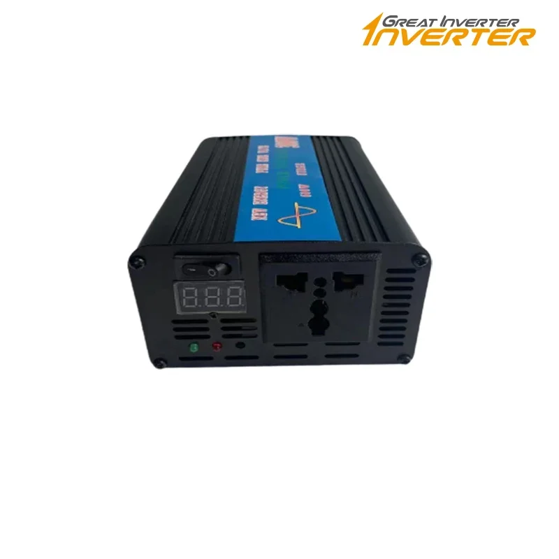 Power MAX 1000W Household High-Quality 12V 24V 36V 48V 60V 72V 84V DC to AC 110V 220V 230V Pure Sine Wave Inverter 500W Converte