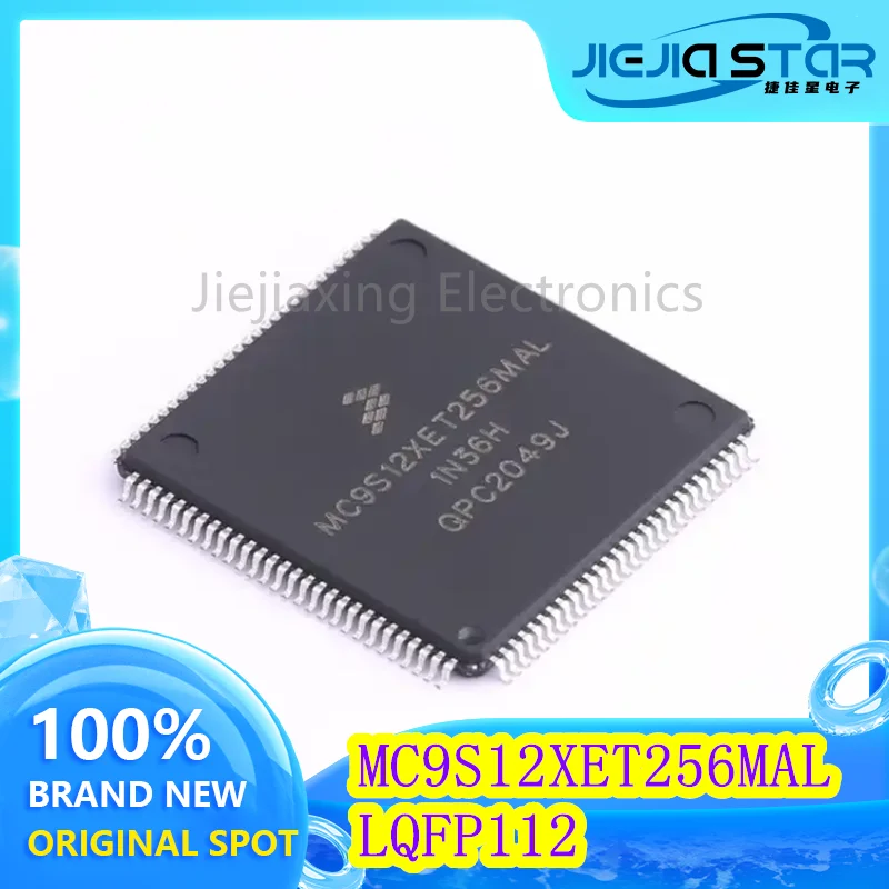 MC9S12XET256MAL MC9S12XET256 100% brand new original LQFP-112 50MHz 256KB 16 bit microcontroller chip