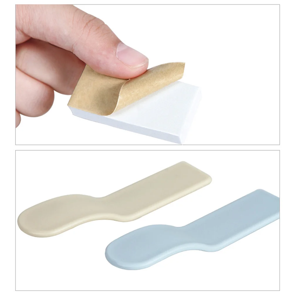 20 قطعة من رافع غطاء المرحاض لحماية الجراثيم، تصميم خاص، متين وسهل لكبار السن، إكسسوارات الحمام للأطفال باللون الأبيض الكاكي