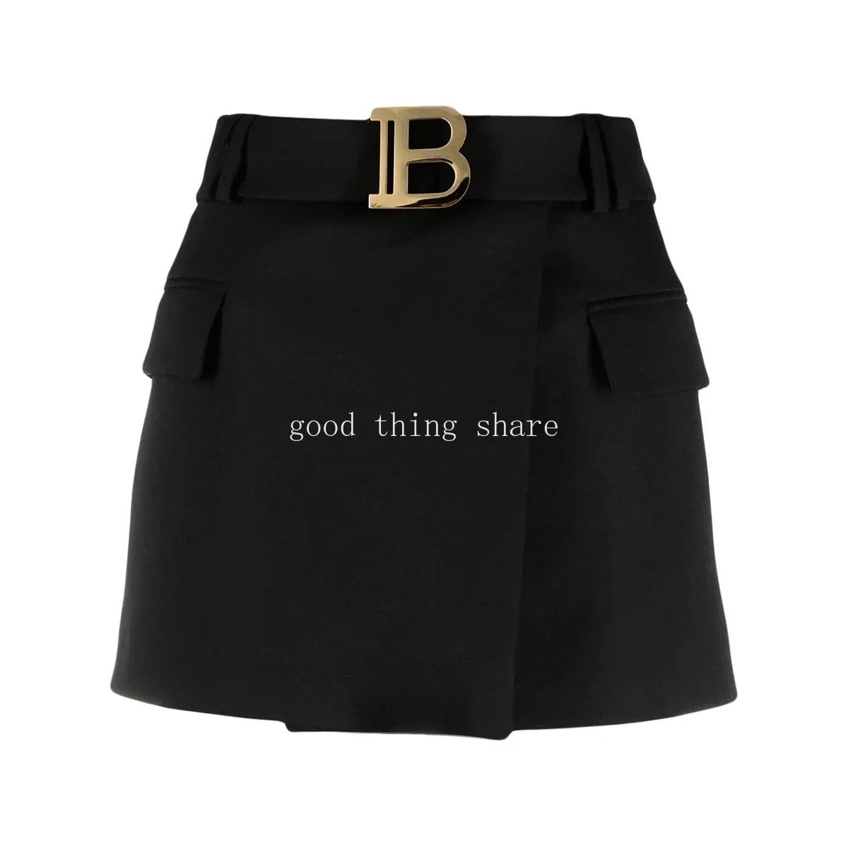 Women Fresh Slim Blazer Pencil Mini Skirt With Belt Quality Chic