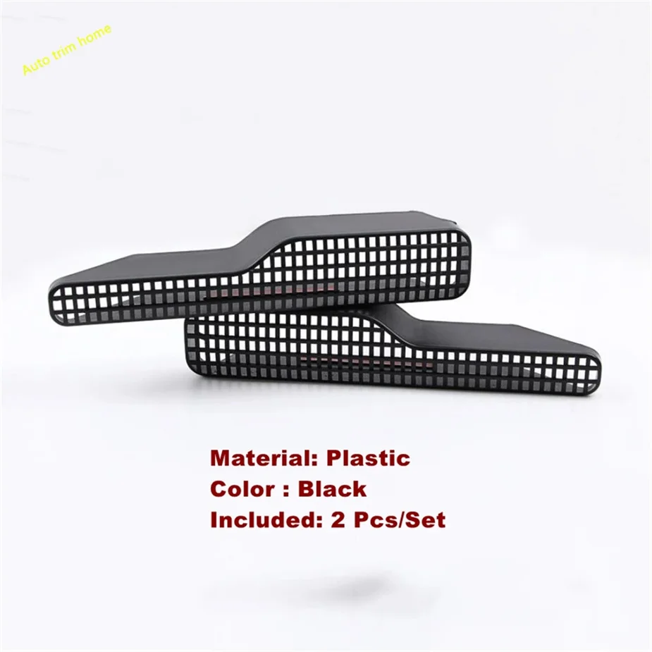 

Car Under Seat Below Dust Plug Air Conditioning Outlet AC Vent Decoration Frame Cover Fit For VW Touareg 2011 - 2018 Accessories