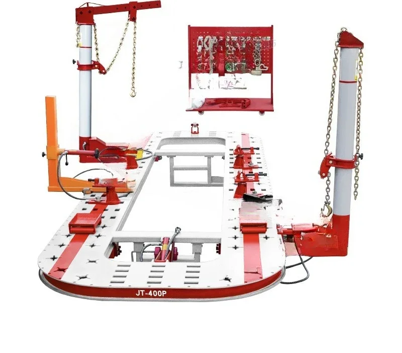 

Automotive sheet metal equipment four-row hole jack sheet metal girder corrector complete plate