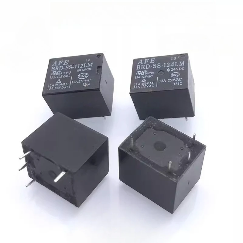 

50pcs Relay AFE BRD-SS-112LM 12VDC BRD-SS-124LM 24VDC BRD-SS-124LMF 4-pin New