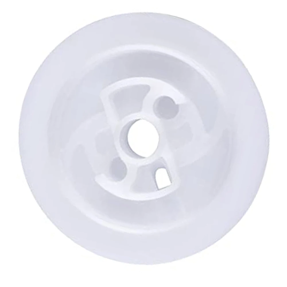 Recoil Starter Rewind Pulley White Cost Effective Chainsaw Pulley Solution Non-original Component Robust Materials