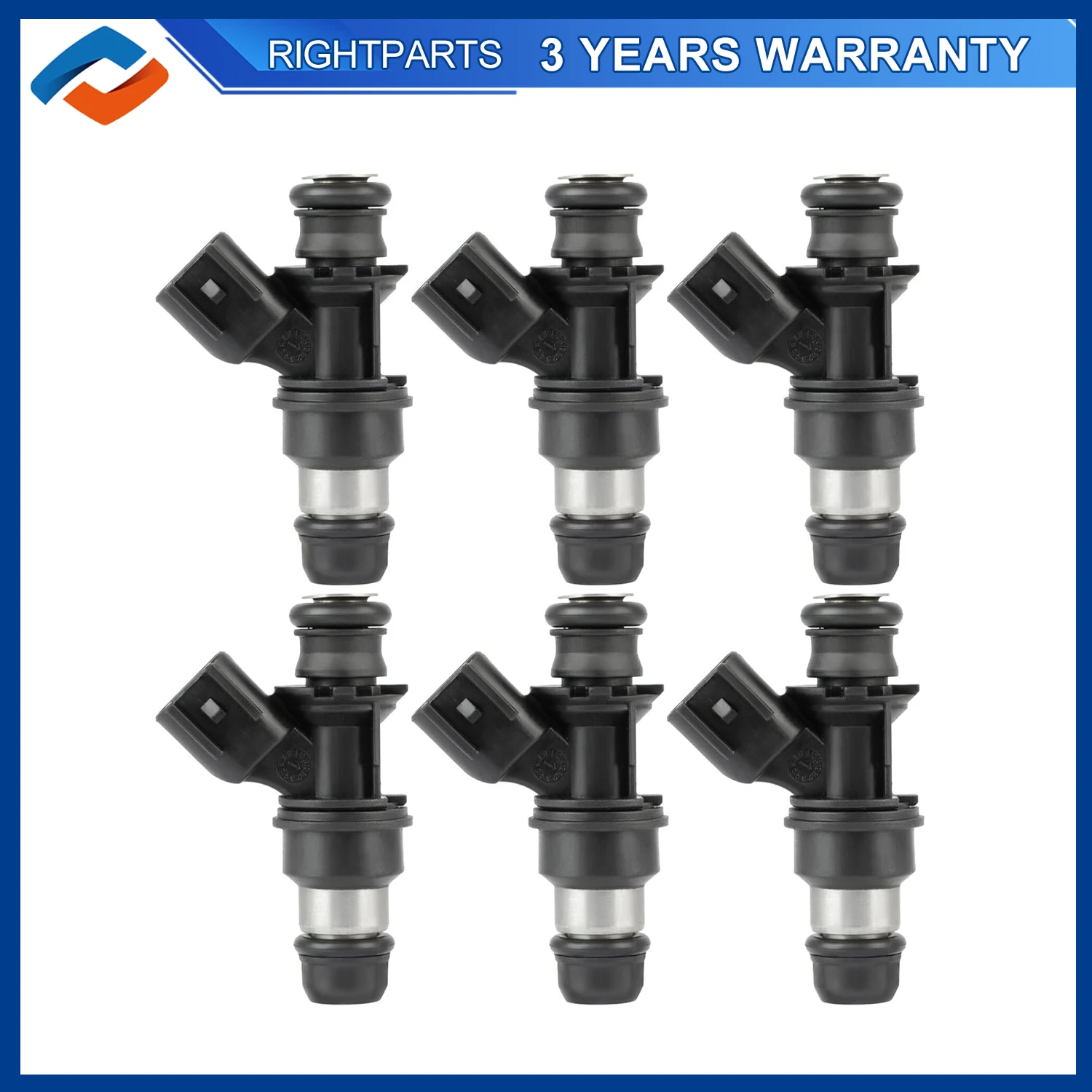 

6PCS 12568155 Fuel Injectors For Chevrolet Malibu 2004 2005 2006 12586557 832-11195 FJ649