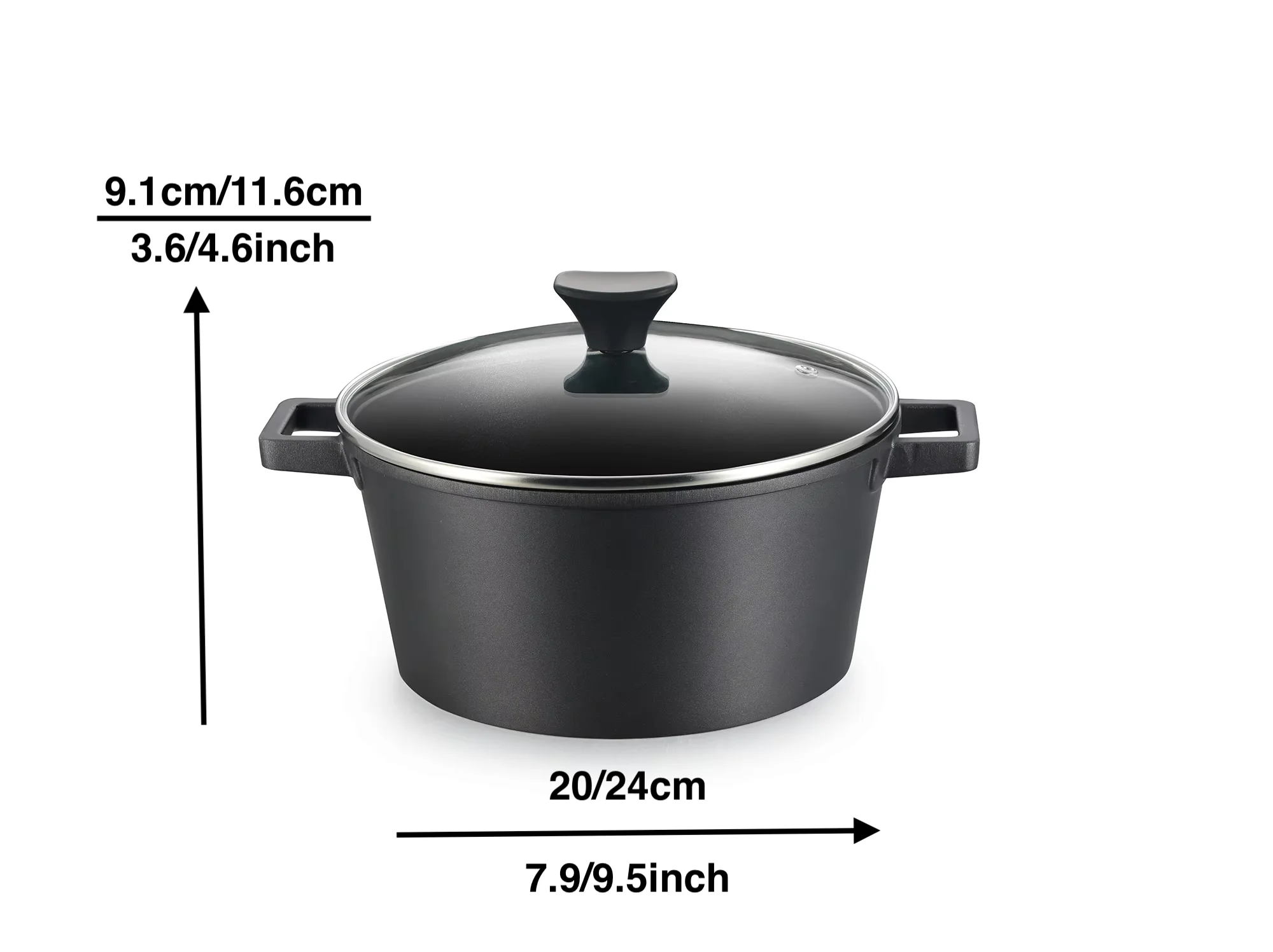 Hot Selling Die Casting Aluminum Non Stick Cooking Pots And Pans Nonstick Cookware Set