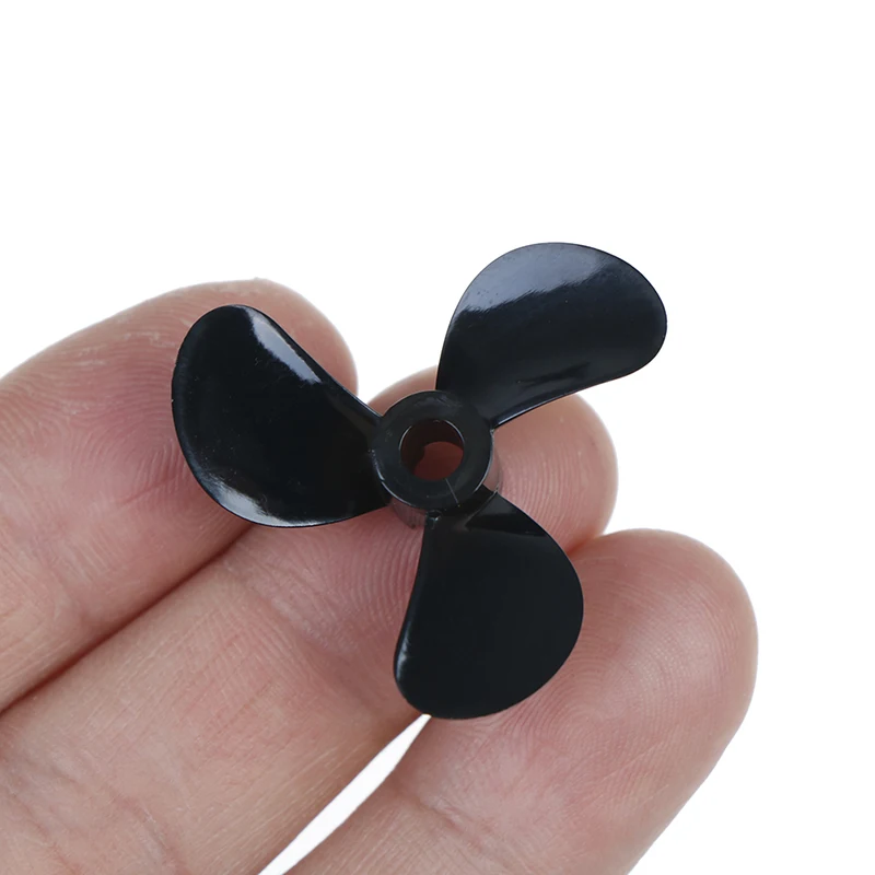 1Pairs 3 Blades 4mm Rc Boat Three Blades Paddle Nylon Boat Propeller Positive & Reverse Screw D28/32/36/40/44/48mm