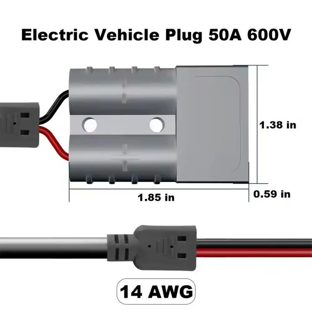 Connecteur pour prise Anderson pour Starlink Mini/Gen 4, connecteur Anderson dédié à calibre 18, câble d'alimentation, Extension étanche C X7Y1