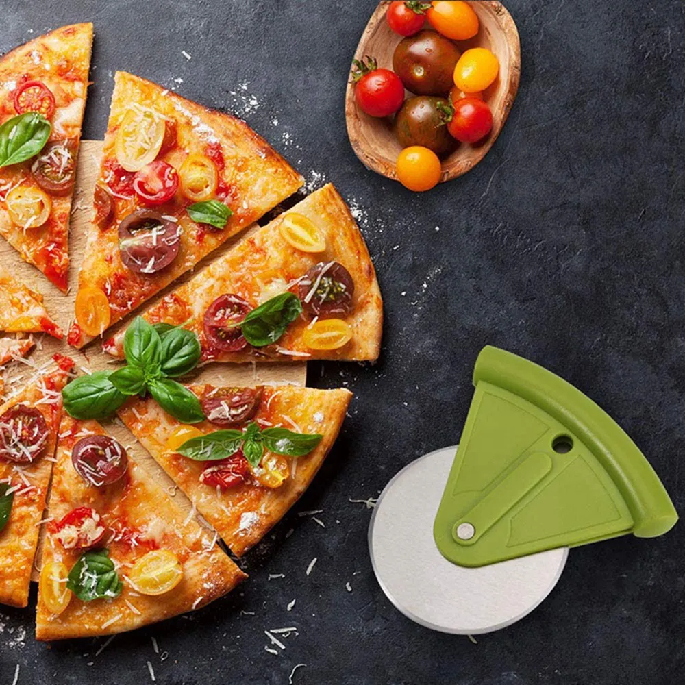 

Pizza Cutter Wheel With Protective Guard-Portable Pizza Slicer With Sharp Stainless Steel Blade,Durable Blade Cover-B09B