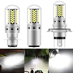 Super bright H4 P15D BA20D H6 motorcycle Headlamps LED light bulb 2016 Chips 108SMD CANBUS h4 headlamp High low beams spotlight