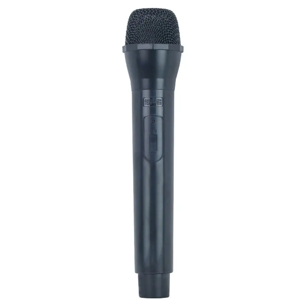 Microphone Prop Plastic Mics Toy Practice Plastic Microphone for Karaoke Stage Costume Prop Portable Audio Video Supplies