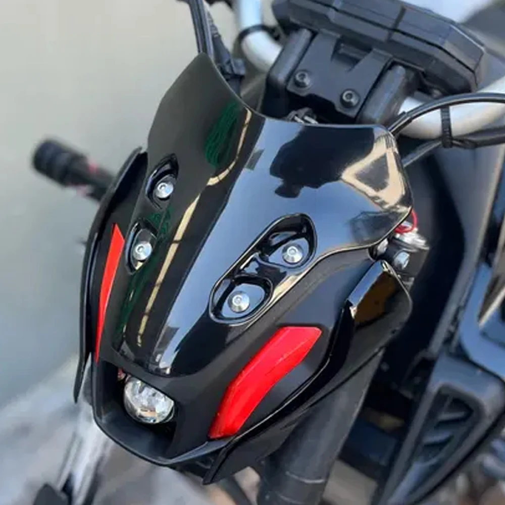 

For YAMAHA MT-07 MT07 MT 07 2021 - 2024 Motorcycle Accessories Front Windshield Windscreen Windproof Air Wind Screen Deflector