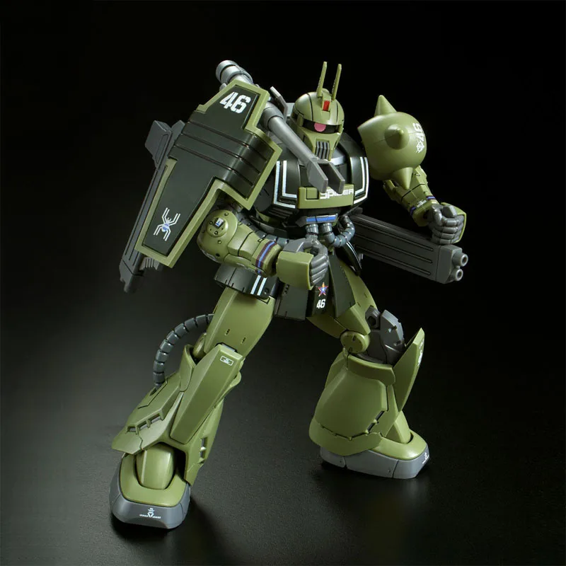 Bandai Echt HG Zaku Kanon MS-06K 1/144 Anime Action Figure Model Assemblage Speelgoed Collectible Model Ornamenten Cadeaus Voor kinderen