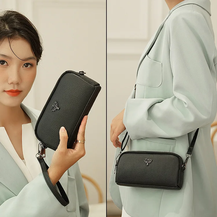 2023 neue Handy Geldbörse Mini Umhängetasche Trend Schlüssel kleine Körper Handtasche koreanische Version kleine Fokus Frauen tasche