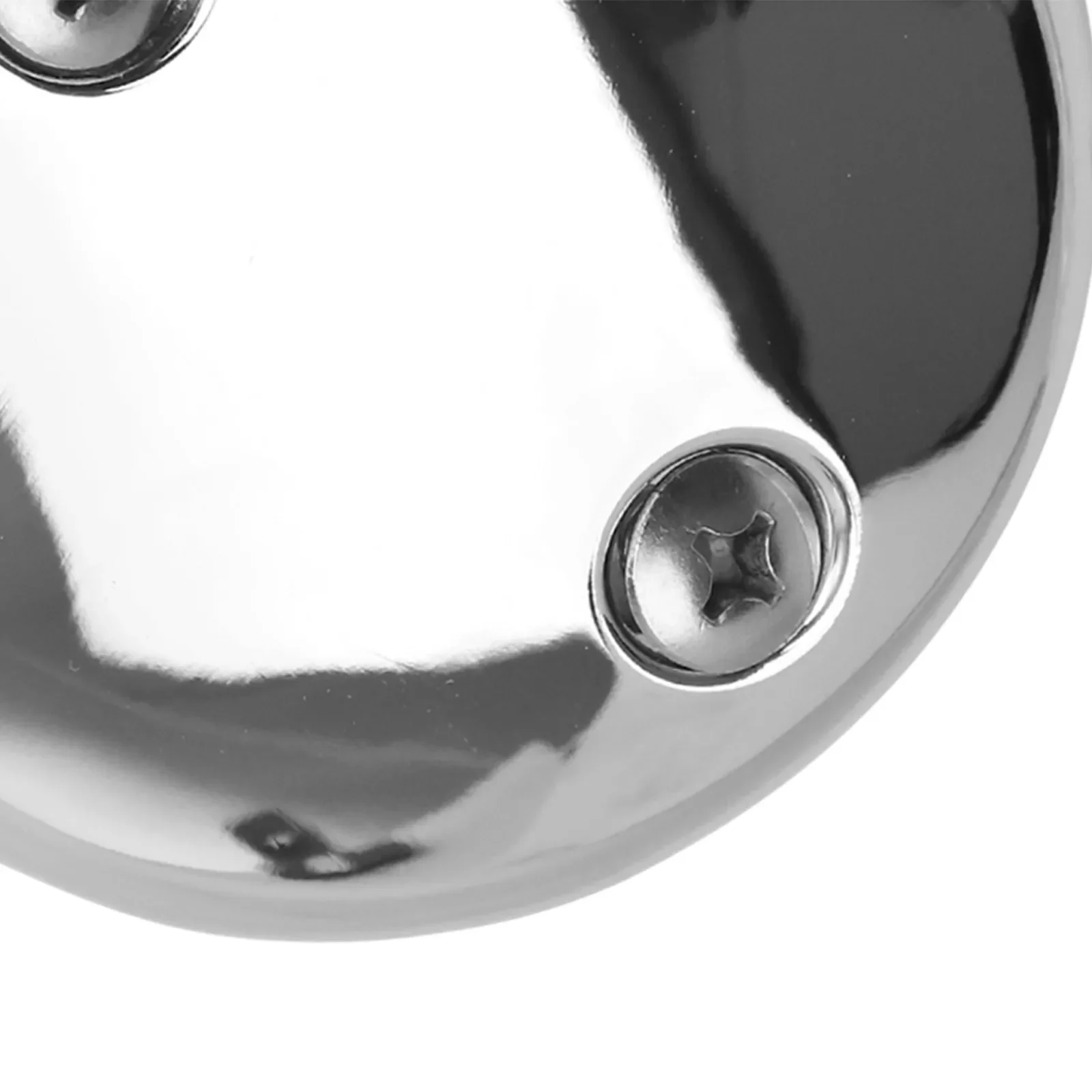 Bathroom Renovation Dual Hole Drain Plate Overflow Drain Cover Screws Included Matte Screws Included Seamless Integration Panel