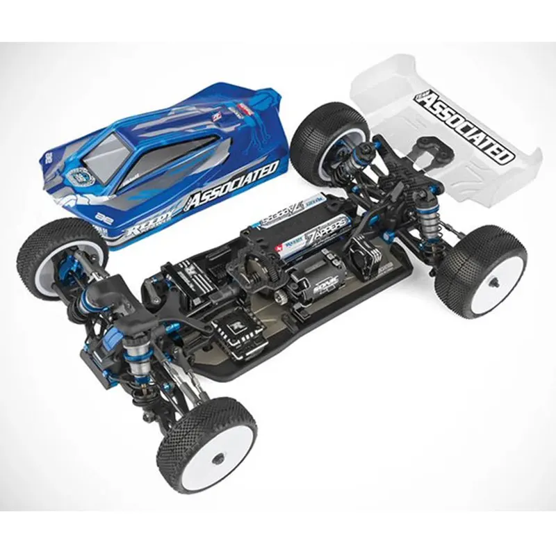 Team Associated Ae Rc10b84 Rc Remote Control Electric Professional Off Road Vehicle Racing Car Kit Frame Transparent Shell